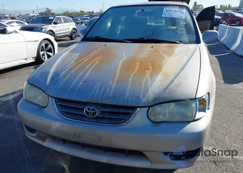 2001 Toyota Corolla Le from USA, damaged, VIN 1NXBR12E81Z530011